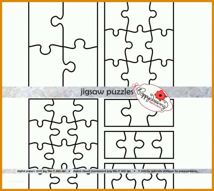 Allerbeste Puzzle Vorlage A4 Pdf 1000x896