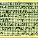 Einzigartig Sticken Alphabet Vorlage 1600x996