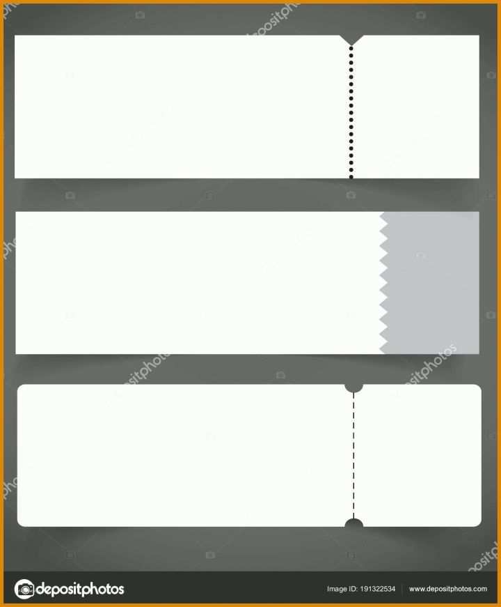 Kreativ Ticket Vorlage 1406x1700