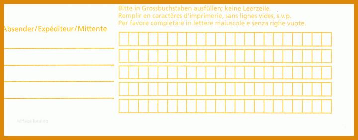 Versandaufkleber Vorlage Index