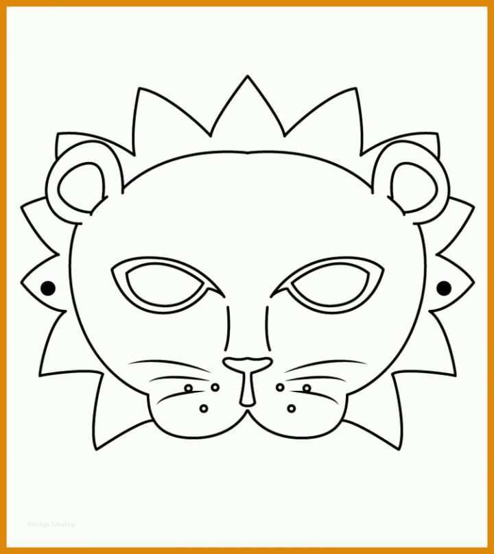 Am Beliebtesten Vorlage Maske Kinder 750x842