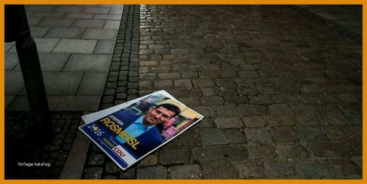 Unvergesslich Wahlplakat Vorlage 834x418