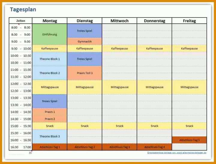 Bestbewertet Wochenplan Vorlage Excel 1008x769