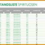 Ungewöhnlich Bestandsliste Excel Vorlage 800x600