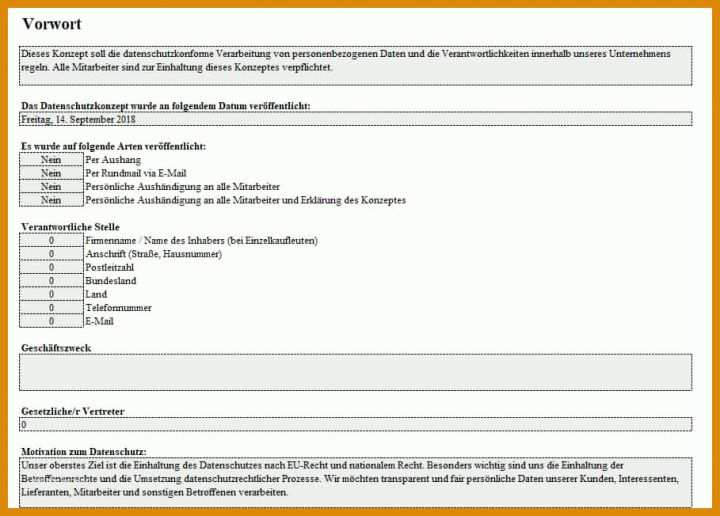 Angepasst Dsgvo Excel Vorlage 909x652