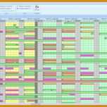 Staffelung Excel Vorlage Mitarbeiterplanung 960x519