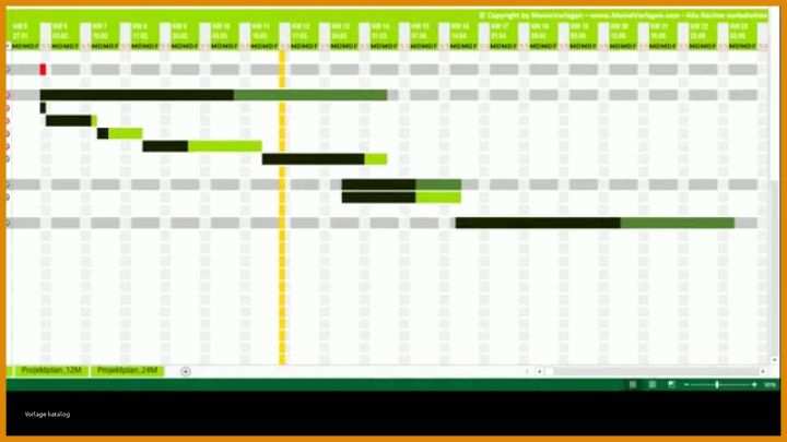 Fantastisch Excel Vorlage Projekt 1280x720