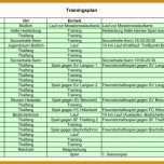 Limitierte Auflage Fußball Trainingsplan Vorlage 1200x580