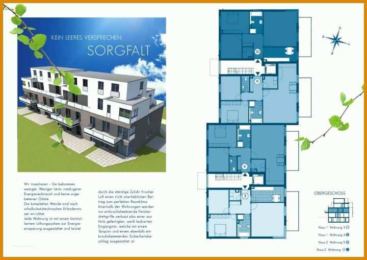 Ungewöhnlich Immobilien Expose Vorlage Powerpoint 1191x842