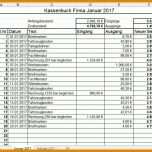 Faszinierend Kassenbuch Vorlage Excel 710x604