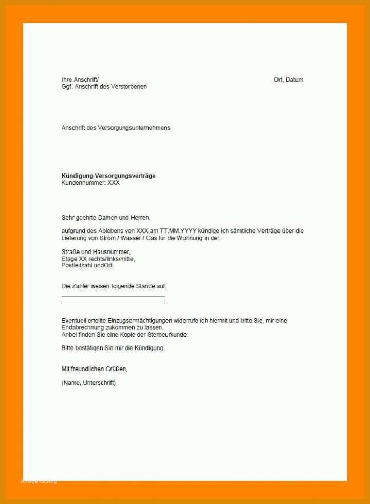 Allerbeste Kündigung Sportverein Vorlage Pdf 742x1012