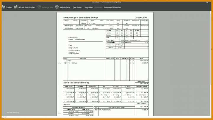 Ideal Lohn Und Gehaltsabrechnung Vorlage 1280x720