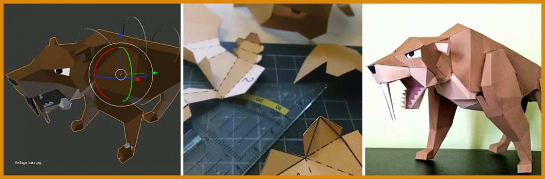 Größte Papercraft Vorlagen Zum Ausdrucken 1500x495