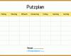 Schockierend Putzplan Vorlage Excel 1016x721