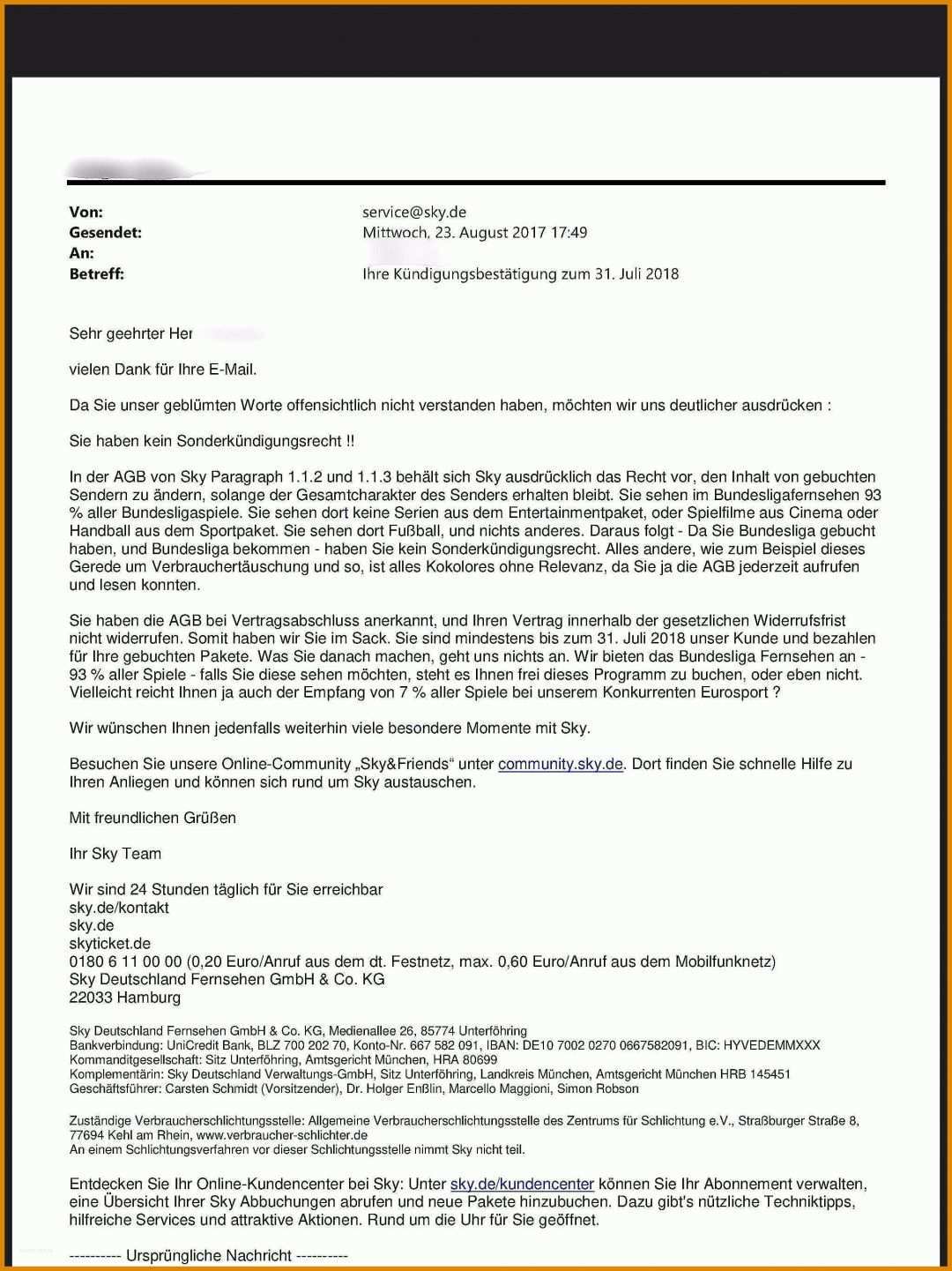 Wunderbar Sky Kündigen Per Email Vorlage 2048x2732