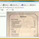 Allerbeste Speisekarte Vorlage Openoffice 780x580