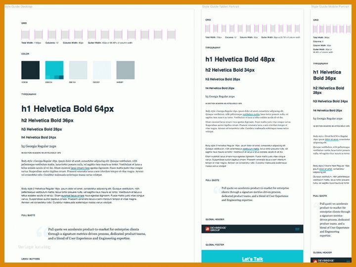 Unvergesslich Styleguide Vorlage 800x600