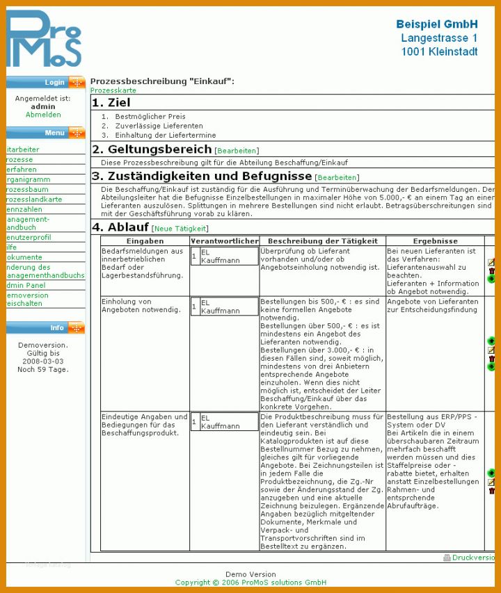 Unglaublich Systemdokumentation Vorlage 804x952