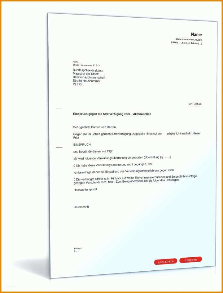 Vorlage Autoversicherung Kündigen Autoversicherung Kundigen Vorlage Neu Editierbar Einspruch Busgeldbescheid Muster