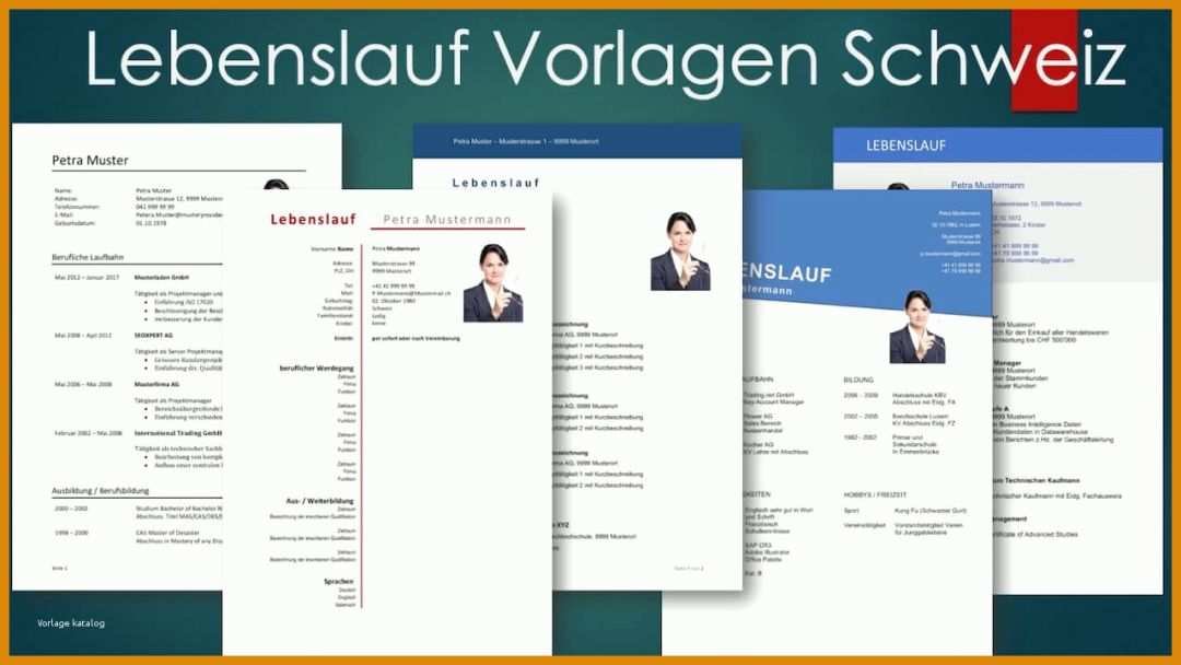 Unvergesslich Vorlage Lebenslauf Modern 1280x720