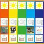 Angepasst Wochenkalender Kinder Vorlage 1024x730