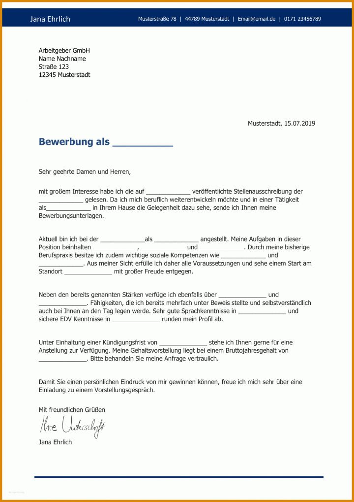 Ausgezeichnet Anschreiben Vorlage Word 1653x2339