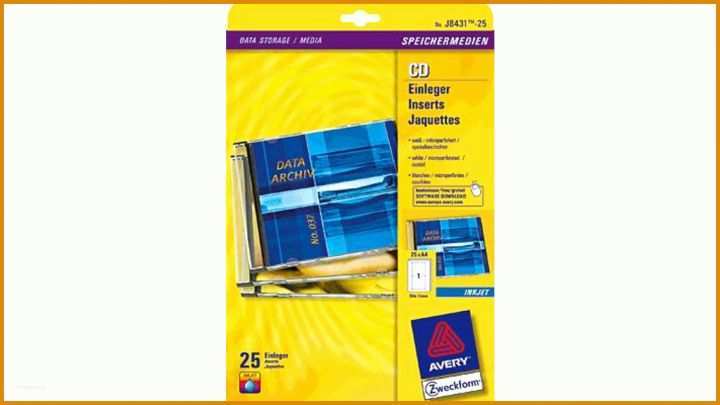 Fantastisch Avery Zweckform Cd Einleger Vorlage 1822x1025
