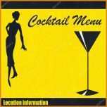 Großartig Cocktailkarte Vorlage 1024x1024