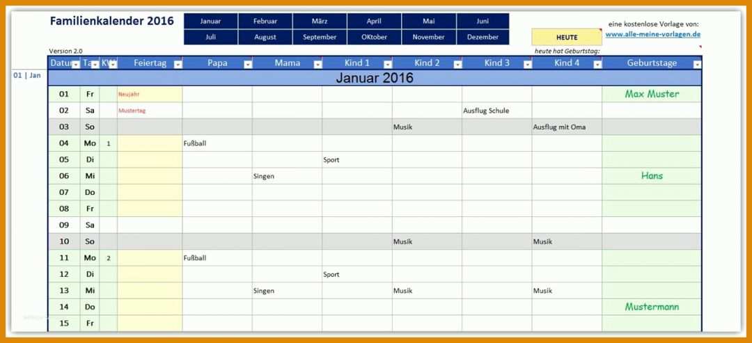 Atemberaubend Dienstplan Vorlage Monat 1320x602