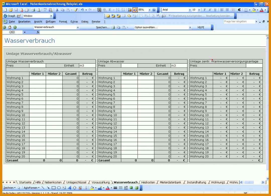 Limitierte Auflage Excel Vorlagen Download 1178x854