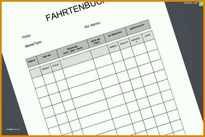 Wunderschönen Fahrtenbuch Vorlage Word 1200x800