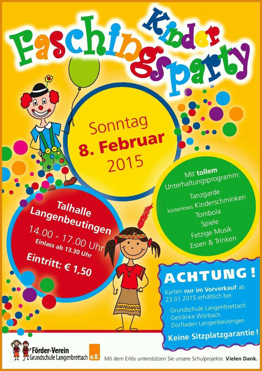 Exklusiv Fasching Plakat Vorlage Kostenlos 1240x1754