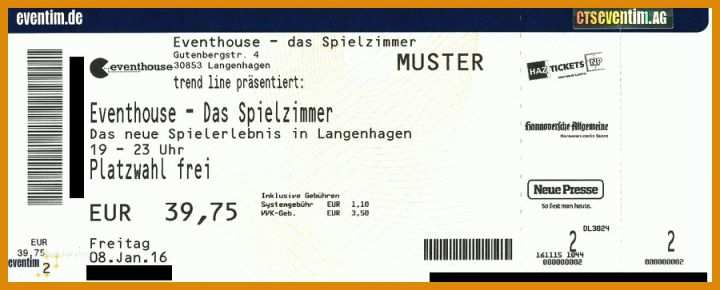 Perfekt Konzert Ticket Vorlage 900x363