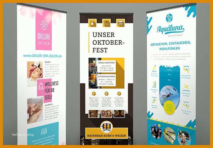 Spezialisiert Roll Up Vorlage 720x500