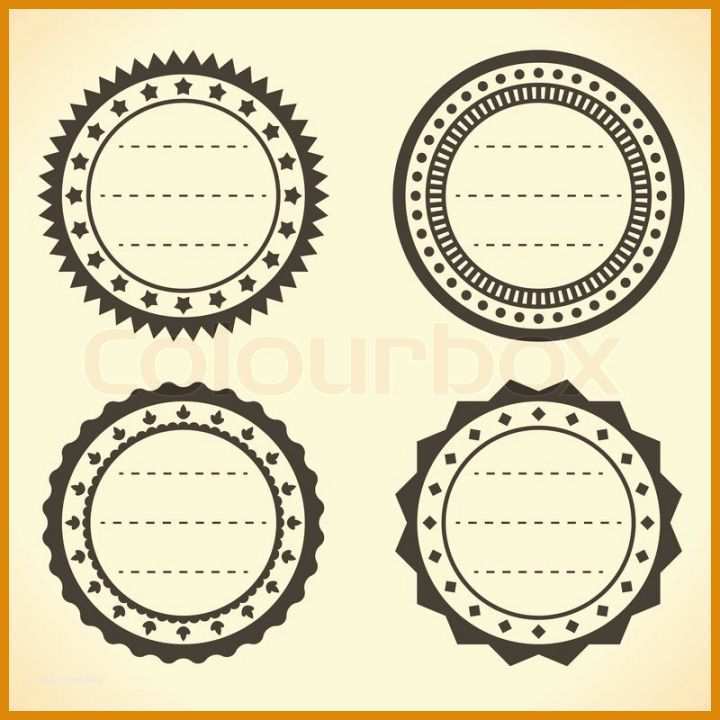 Erschwinglich Vorlage Runde Etiketten 800x800