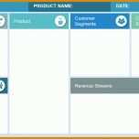 Ideal Business Model Canvas Vorlage Ppt 1280x720