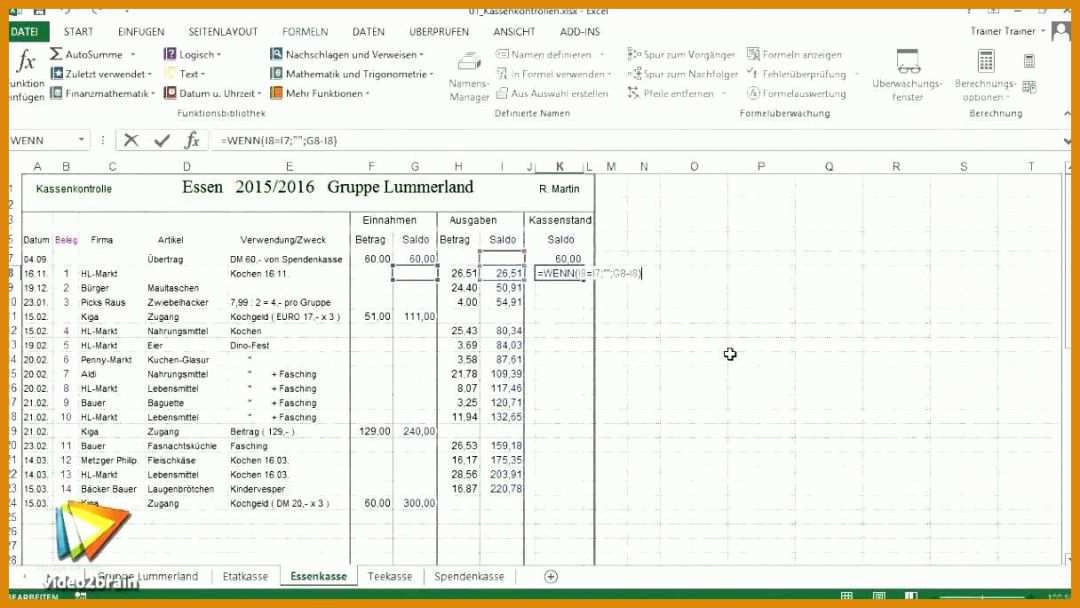 Schockierend Einnahmen Ausgaben Rechnung Excel Vorlage 1216x684