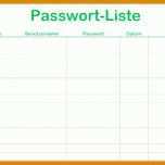 Bestbewertet Excel Passwortliste Vorlage 712x432