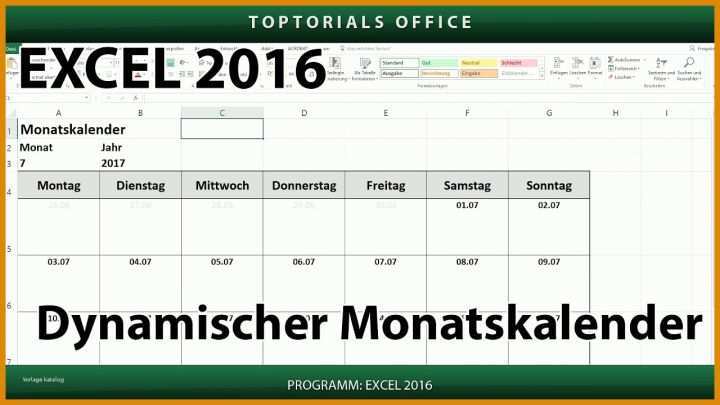 Empfohlen Excel Vorlage Monatskalender 1280x720