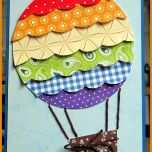 Allerbeste Heißluftballon Basteln Vorlage Papier 800x1086