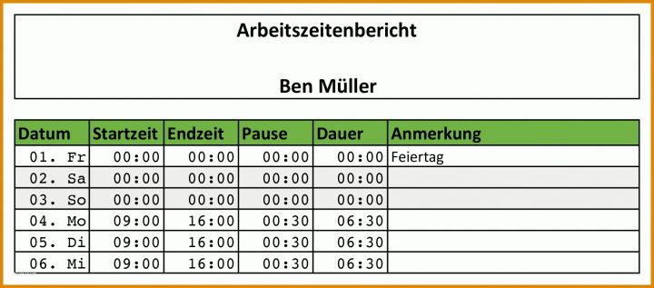 Ungewöhnlich Zeiterfassung Excel Vorlage Kostenlos 2018 2046x901