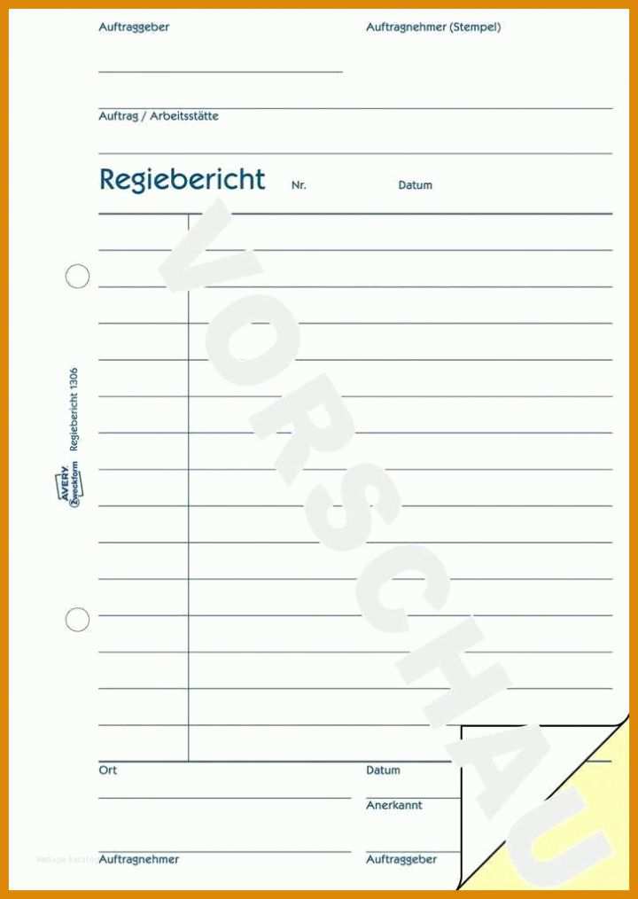 Arbeitsbericht Vorlage Kostenlos 12 Arbeitsbericht Vorlage Kostenlos