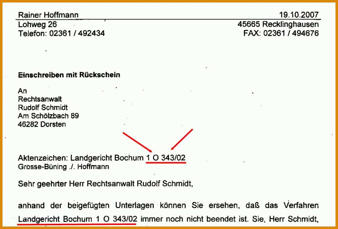 Original Briefkopf Rechtsanwalt Vorlage 1352x918