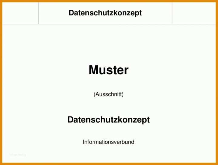 Einzahl Datenschutzkonzept Vorlage 960x725