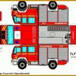 Allerbeste Feuerwehrauto Basteln Vorlage 931x746