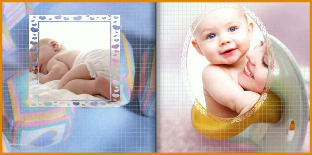 Schockierend Fotobuch Baby Vorlagen 1300x647