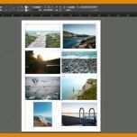 Einzahl Fotobuch Indesign Vorlage 715x366