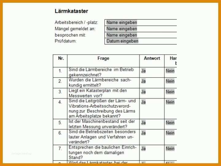 Gefährdungsbeurteilung Vorlage Kostenlos Gefahrdungsbeurteilung Vorlage Kostenlos