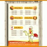 Allerbeste Imbiss Flyer Vorlage 710x575