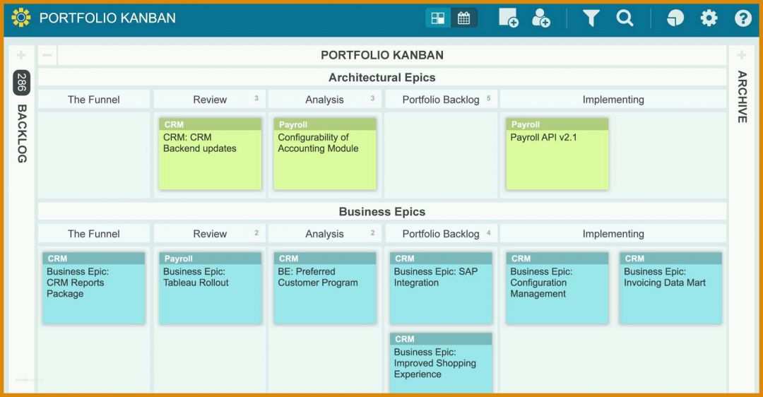 Sensationell Kanban Board Excel Vorlage 2000x1041